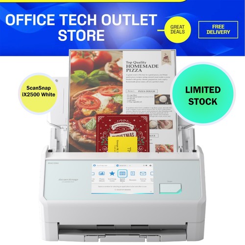 Scansnap ix2500 white high - white,