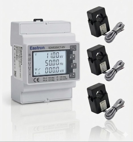 Eastron sdm630mct phase - sdm630mct-mv, 3-phase