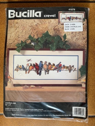 Vintage bucilla chorus line - bucilla,