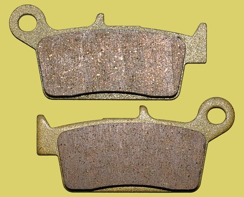 Rear brake pads sintered for