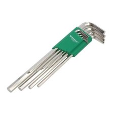 96432100 Key Set Hex Chrome Vanadium Steel 9pcs STAHLWILLE