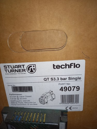 Stuart turner techflo - turner, qt