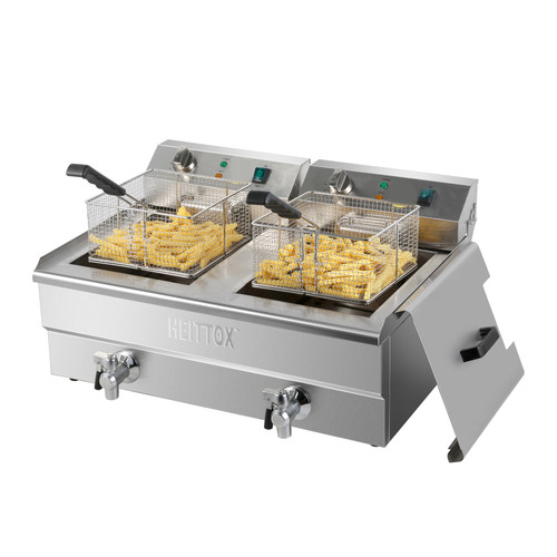 Electric fryer double - electric, 10l