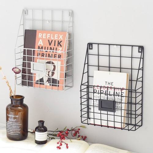 Wire magazine newspaper basket - wire,