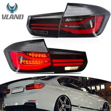 VLAND Clear LED Tail Lights For 2013-2018 BMW 3 Series F30 F35 F80 W/Sequential