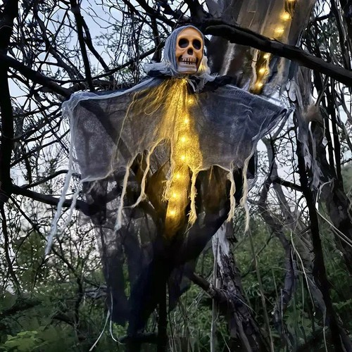 1pc halloween glowing skull - halloween,