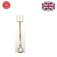 Stainless Steel Toasting Fork - 54cm Extendable for Safe Outdoor Cooking