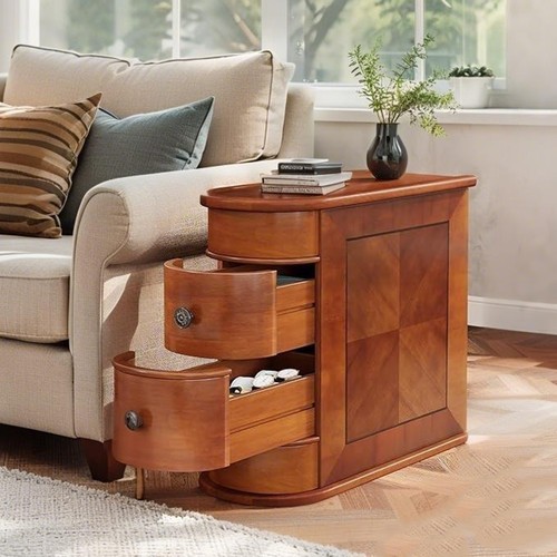 Slim walnut side - , 2