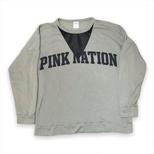 Womens Top / Sweatshirt / Pink By Victorias Secret / Size Medium / Green / 