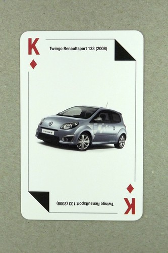 Playing card the car - playing,