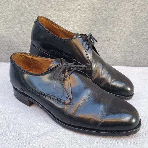 Barker derby shoes mens black - barker,