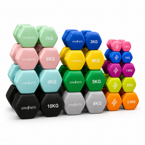 Gymsets neoprene dumbbell - neoprene,