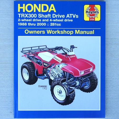 1988 2000 honda trx300 - trx300, 300