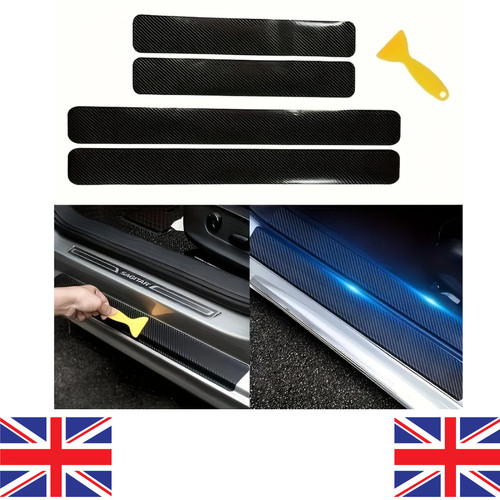 Car door sill - 4x, scuff