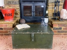 Military Pine Chest, Vintage