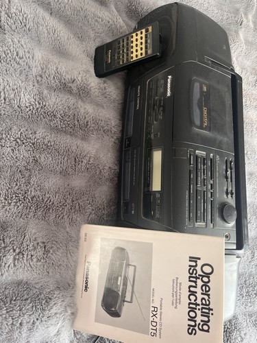 Panasonic dt5 boombox - panasonic, rx-dt5
