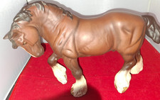 Large Cantering Shire Horse - Beswick - Matt Brown - Model 2578