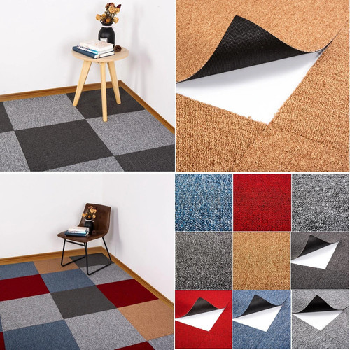 Carpet tiles heavy duty - carpet, 20pcs