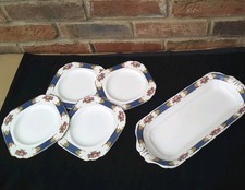 Tuscan China Tea Plates Set