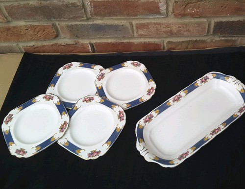 Tuscan china tea plates - china,