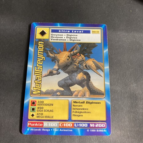 Metallgreymon ultra - metallgreymon, dw-01