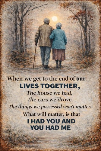 Lives together 30cm - 30cm, metal