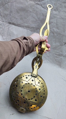 Early chestnut roaster brass - chestnut,