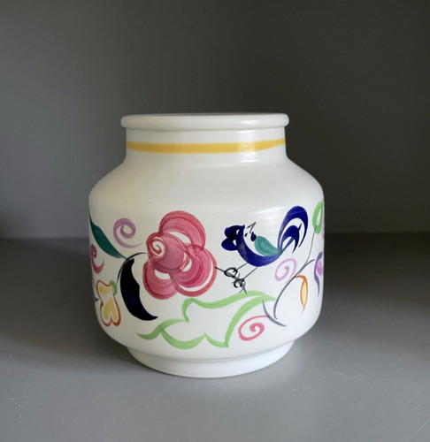 Poole pottery lamp base - pottery,