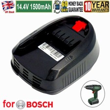 for Bosch Battery 14.4V PSB PSR  LI-2 PML 18 LI 2607336038 2607336037 AL2204CV
