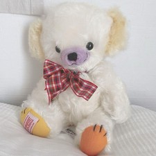 Merrythought Cheeky FRUIT CAKE White Teddy Bear