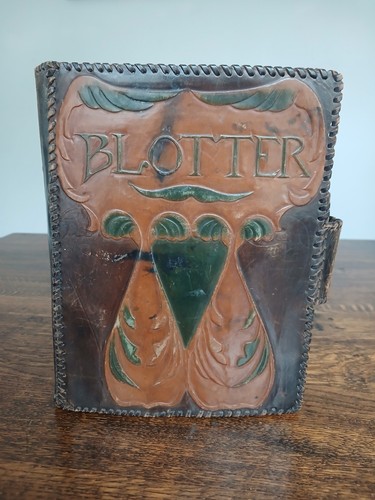 Art nouveau ink blotter - art,