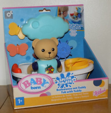 Baby Born Splish Splash Bath Toys Tub and Swimming Teddy BRAND NEW