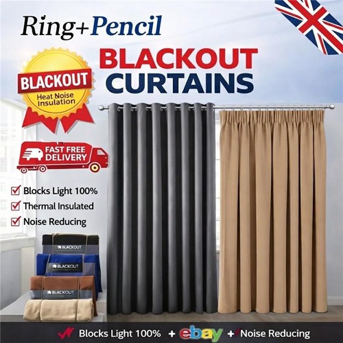 Thermal blackout curtains - blackout,