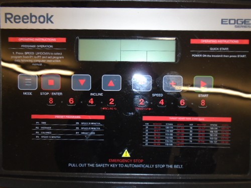 Reebok edge series tredmil - series,