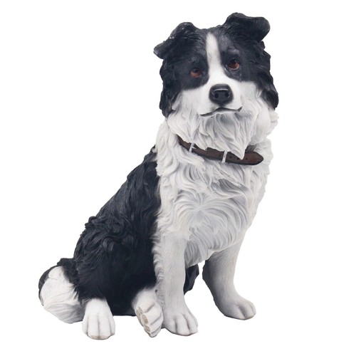 Sitting collie ornament - sitting,