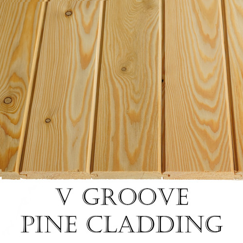 Pine timber cladding - timber,