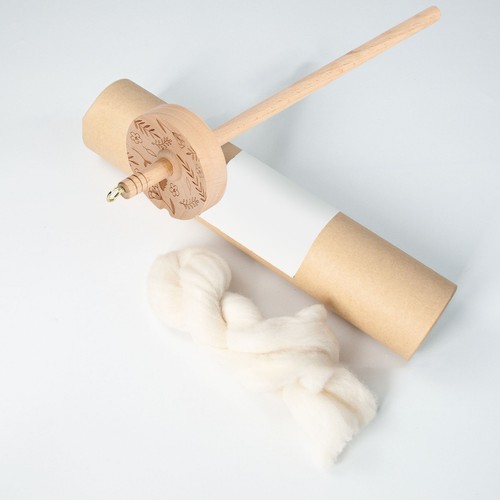 Drop spindle yarn spinner - yarn,
