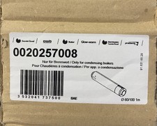 Glowworm Flue Extension 1 metre 60/100 Part No 0020257008 New GENUINE BNIB