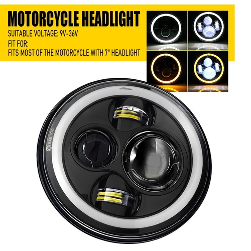 Universal headlight - universal, 7"