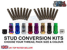 Stud Conversion Kits Various Lengths GT50 Open Ended Nuts For BMW E36 E46 E90 M3