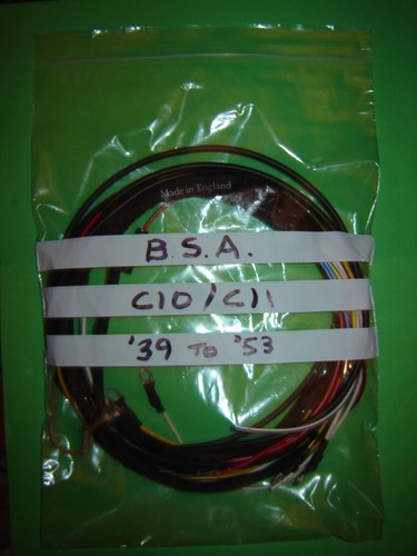 Bsa c10 c11 - c11, wiring