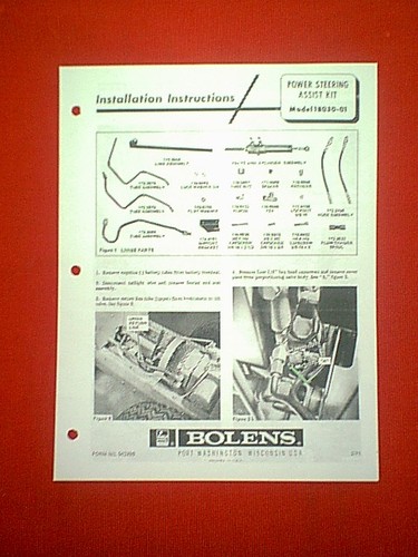 Bolens tractor power steering - power,