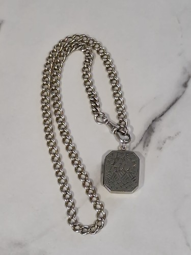 Antique sterling silver watch - silver,