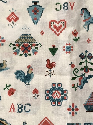 Cross stitch print - print, sampler