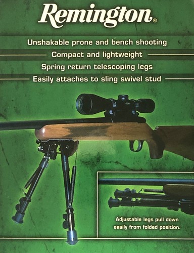 Remington bipod - 9", to