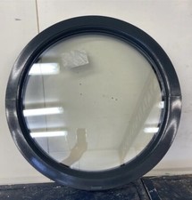 Anthracite Grey In And Out @600mm Fixed Upvc Round Window Satin A Rated Glass