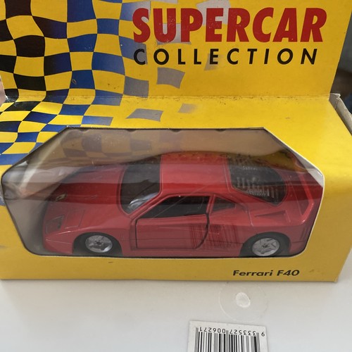 Ferrari f40 maisto supercar - maisto,