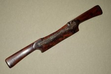 Dark Wood Bodied Spokeshave Hand Forged Iron 12 ½ inches (38cm) long.