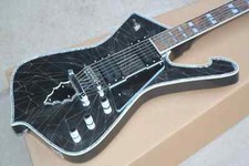 Rare Cracked Mirror Acrylic Top ICEMAN Paul Stanley Signature Electric Guitar