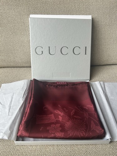 Gucci silk floral scarf - gucci,